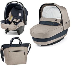 Комплект Peg Perego Set Modular Elite (люлька, автокресло, сумка)