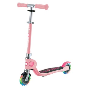 Детский двухколесный самокат Globber Flow Foldable Junior Lights
