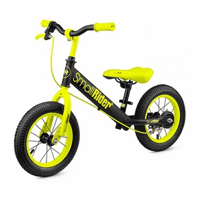 Детский беговел с надувными колесами и тормозом Small Rider Ranger 2 Neon