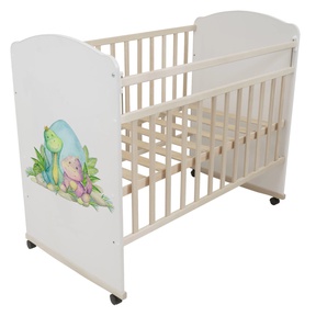 Детская кровать Indigo MY DREAM (колесо, качалка)