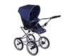 Коляска Lonex Classic Retro 2 в 1 белый ротанг