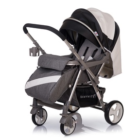 Детская коляска Babyhit SENSE ECO (эко кожа) с перекидной ручкой