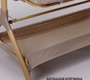 Приставная люлька AmaroBaby Care с укачиванием 